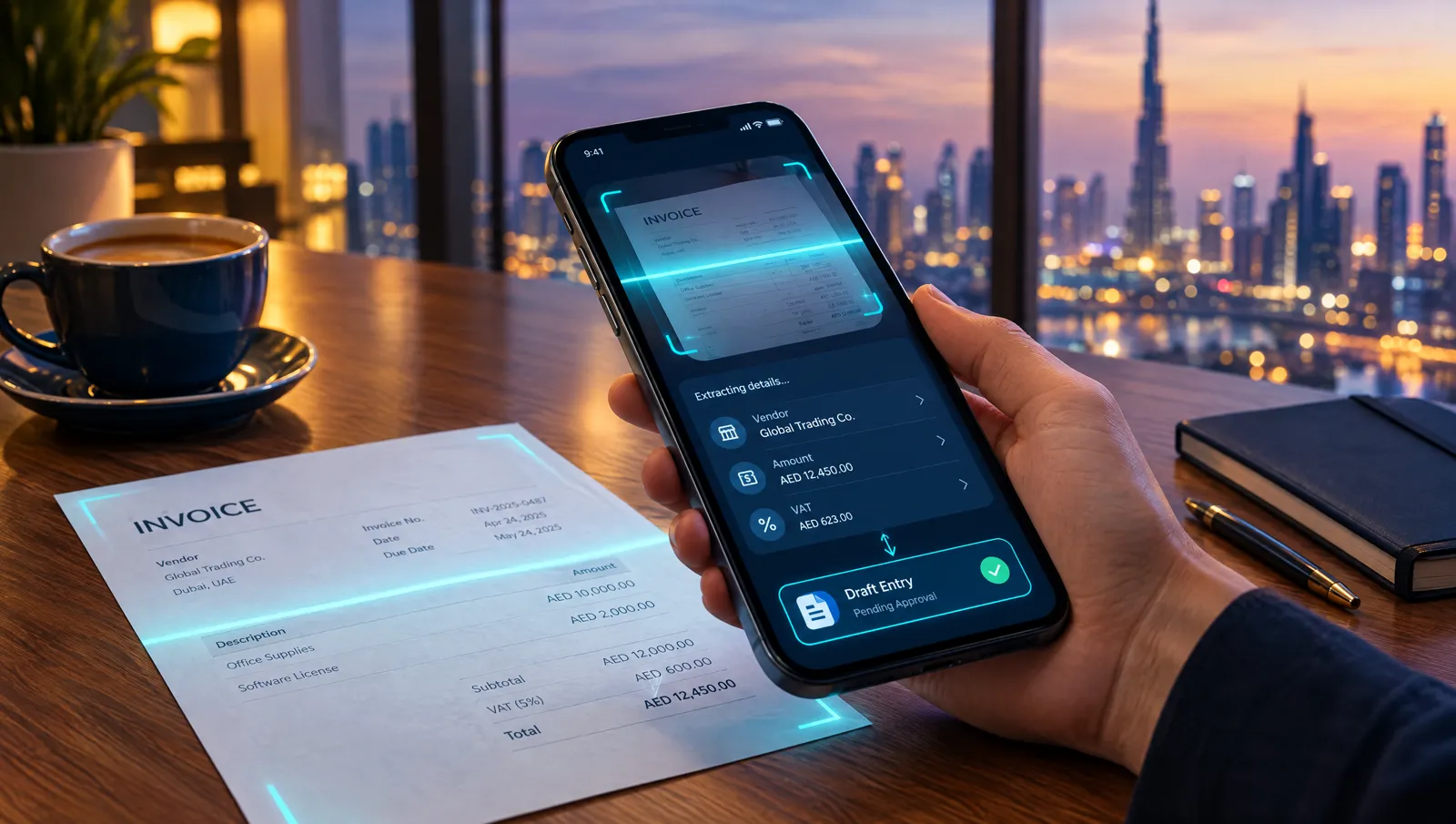AI in TallyPrime Invoice Scanning for UAE Businesses